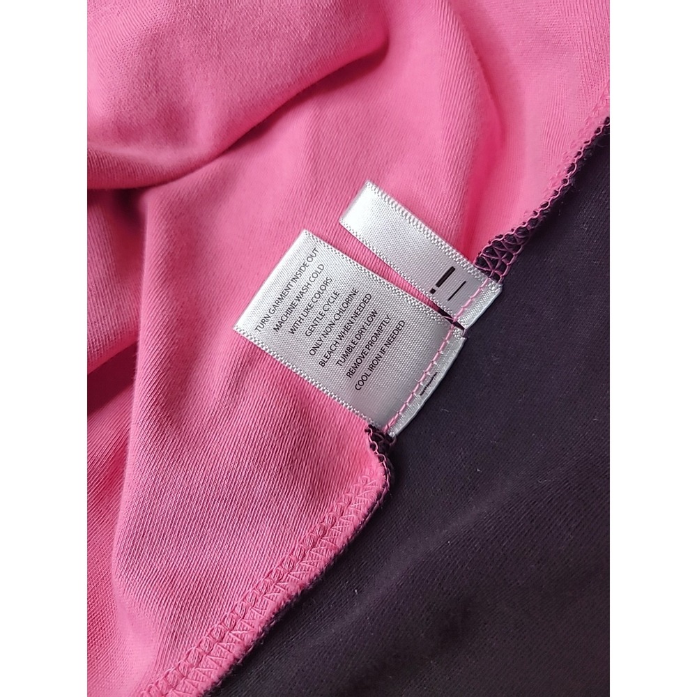 New York And Company Pink & Black Color Block Fit & Flare Womens Small Dress - Picture 12 of 14